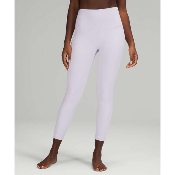 Lululemon Align Pants 25" Lavender Dew High Rise Leggings - Picture 1 of 5